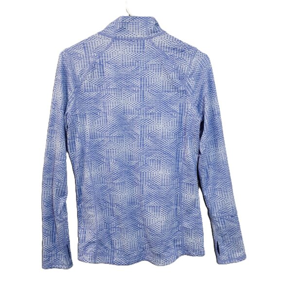 Kirkland Signature Woman's Athletic Top Size SMALL, Long Sleeve, Thumbholes, Zip - Picture 2 of 8